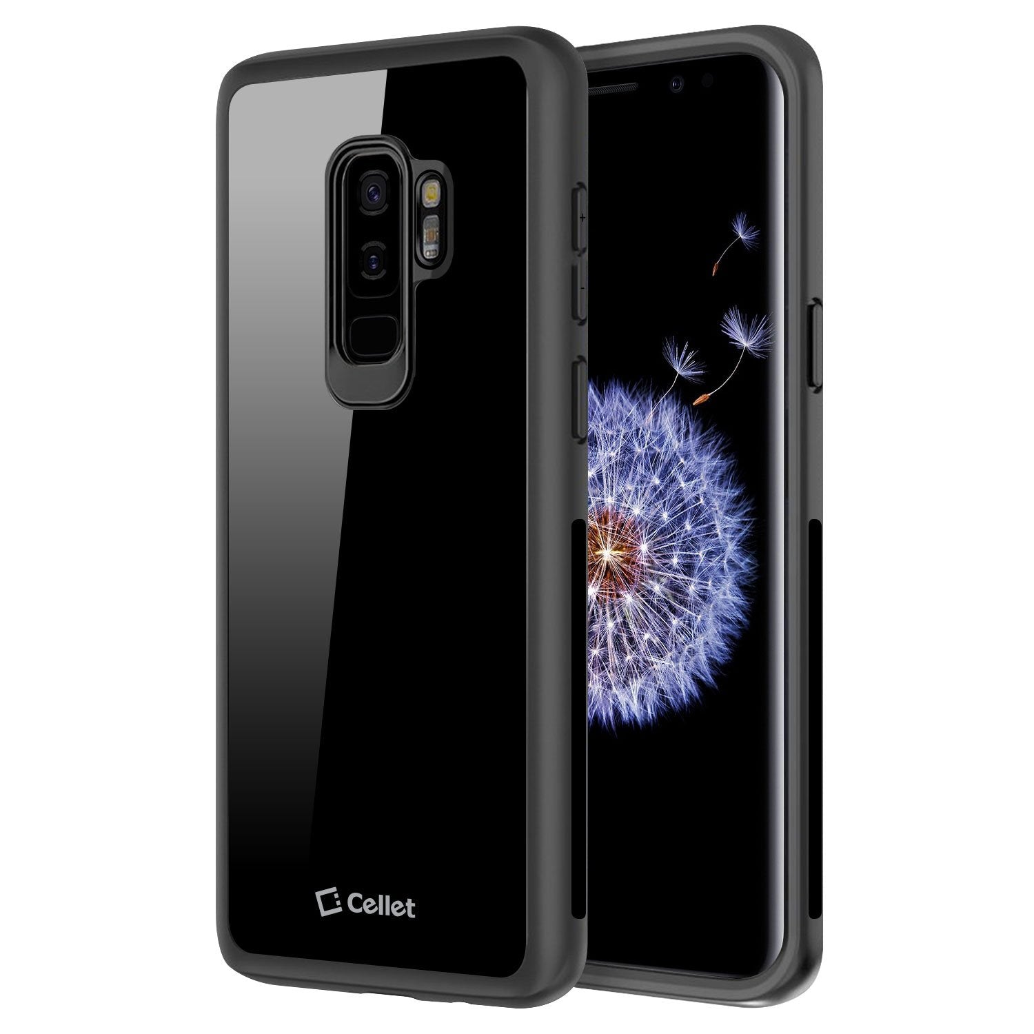 Samsung Galaxy S9 Plus Case, Slim Hard Case for Samsung Galaxy S9 Plus - by Cellet - Black Samsung Galaxy S9 Plus Case, Slim Hard Case for Samsung Galaxy S9 Plus - by Cellet - Black