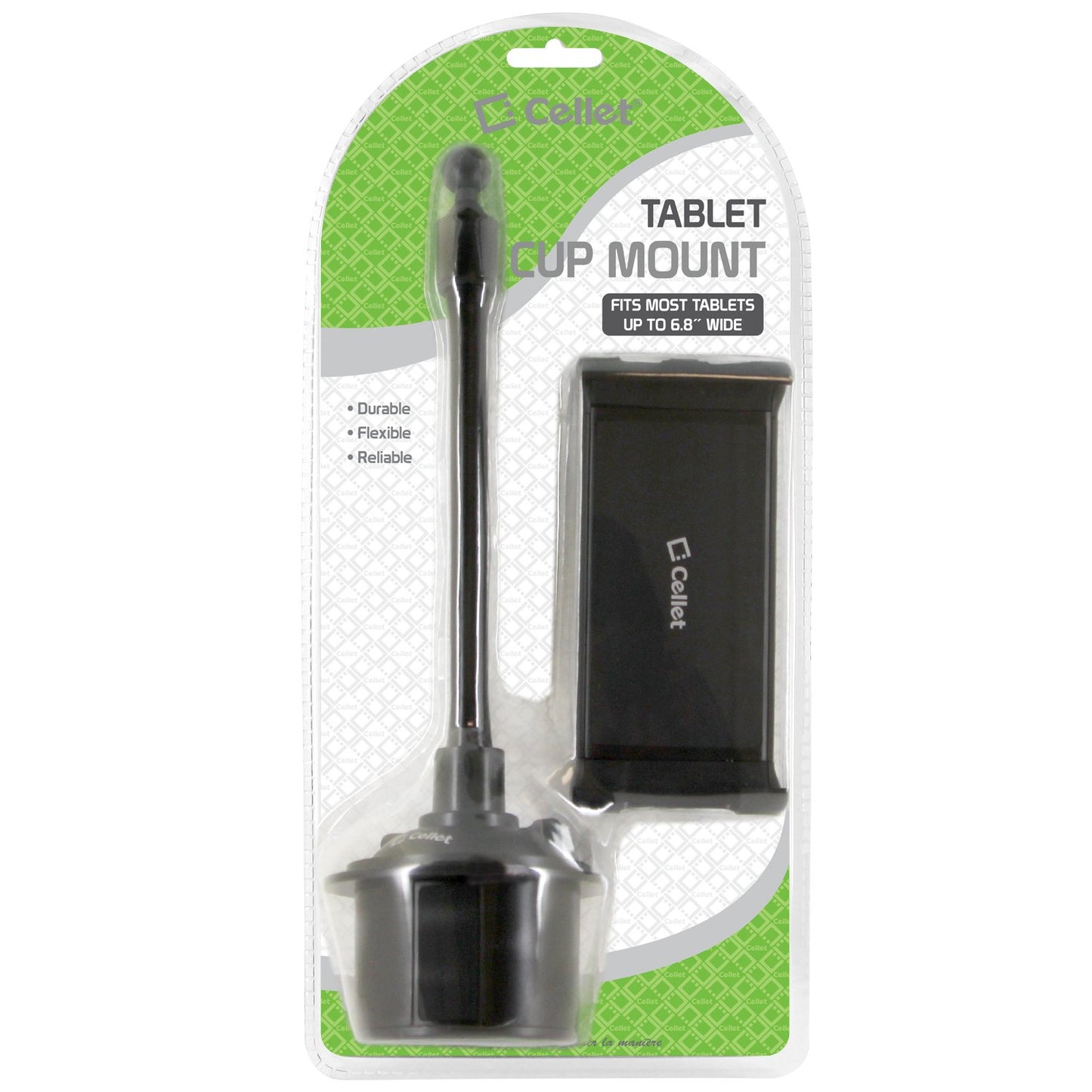 PHC19CN - Heavy Duty Tablet / Smartphone Cup Holder Mount with 360 Degree Rotation by Cellet