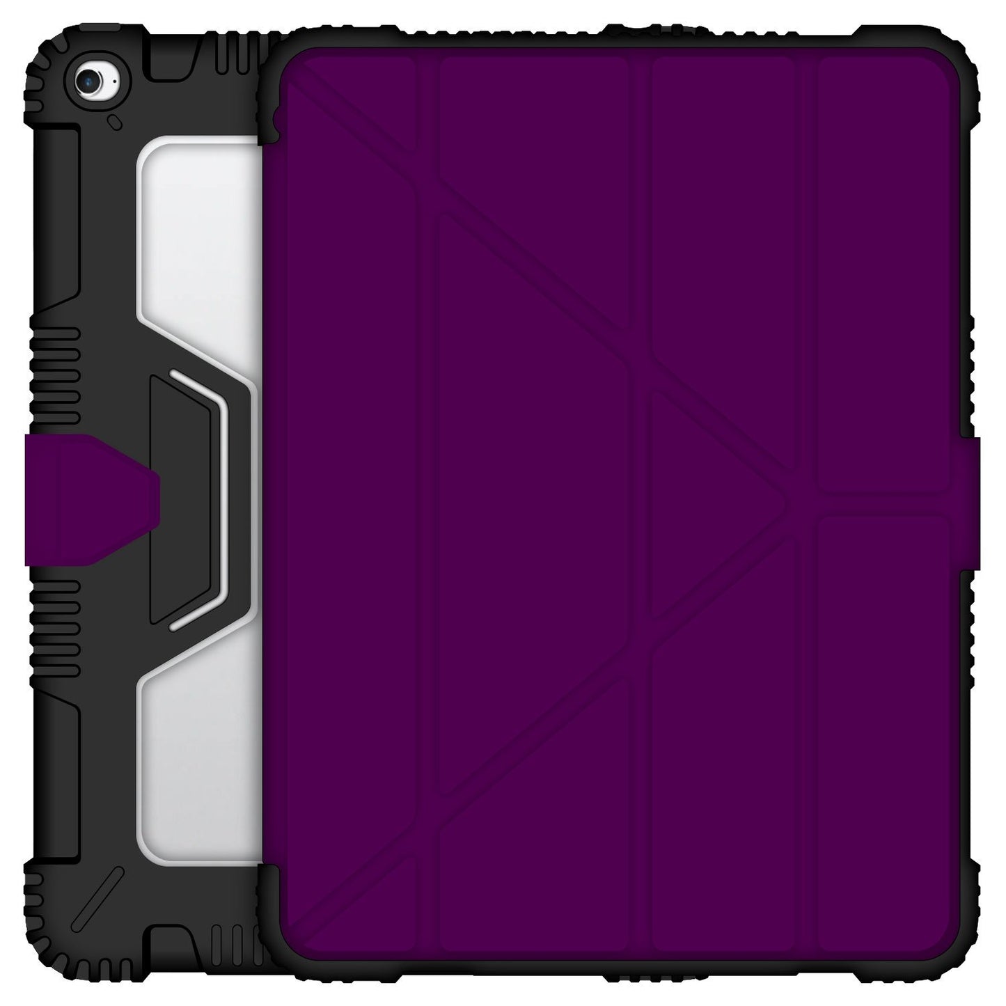 CCIPD97PR - iPad 9.7" Case, Heavy Duty Rugged Case with Reinforced Corners for Apple iPad 9.7" - Purple