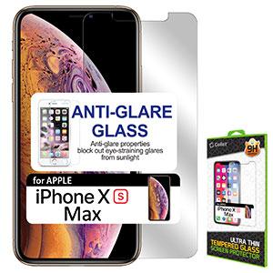 SAIPHXSM -Anti Glare Screen Protector, 9H Tempered Glass - iPhone XS Max