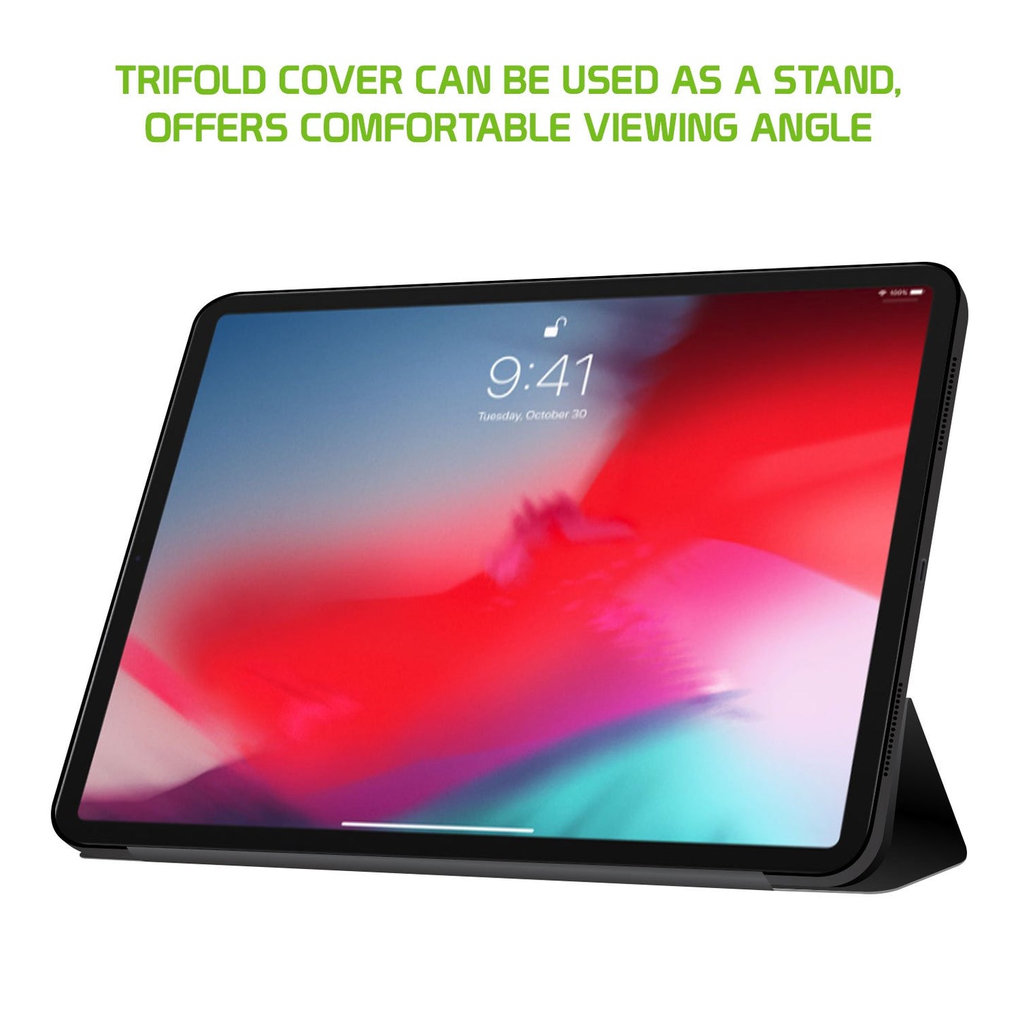 CCIPD1180BK - iPad Pro 11" (2018) Heavy Duty Case with Auto Sleep/Wake Function - Black