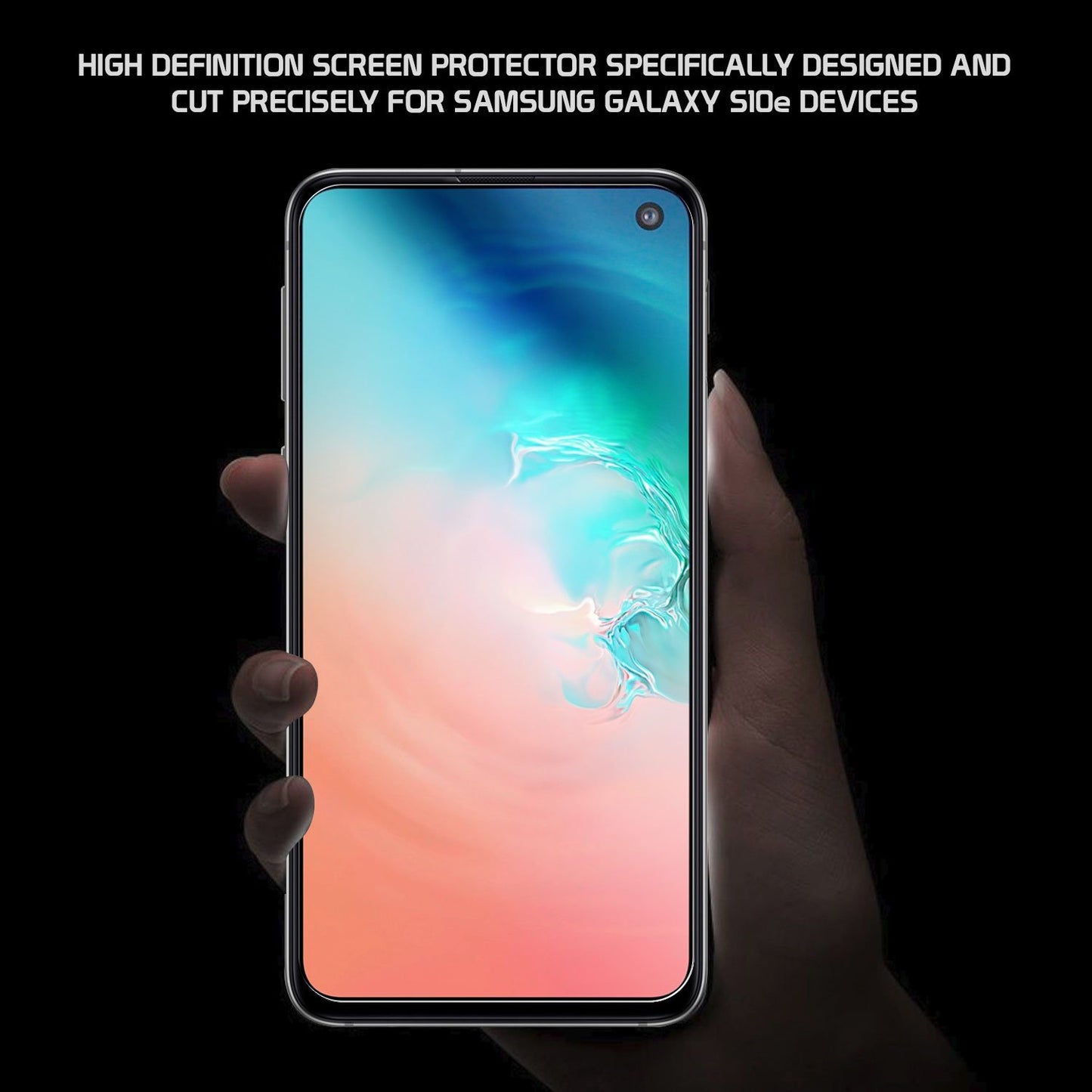 SGSAMS10EF - Double Tempered Glass Screen Protector With AB Glue 9H - Samsung Galaxy S10e