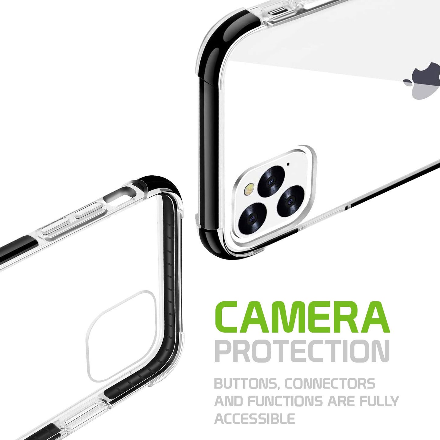 DDD11PM - Cellet Crystal Clear Shock Proof Phone Case for Apple for iPhone 11 Pro Max