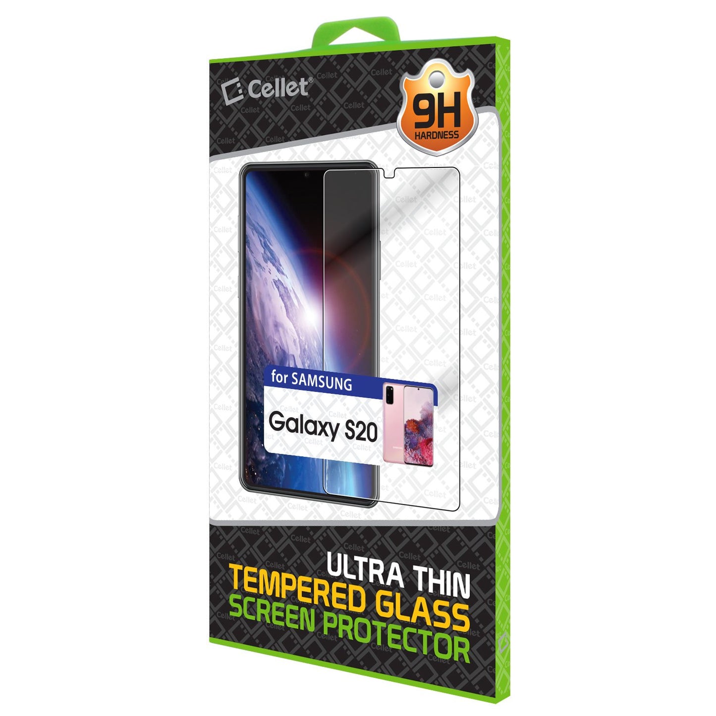 STSAMS20 - Cellet Samsung Galaxy S20 TPU Screen Protector, Full Coverage Flexible Film Screen Protector Compatible to Samsung Galaxy S20