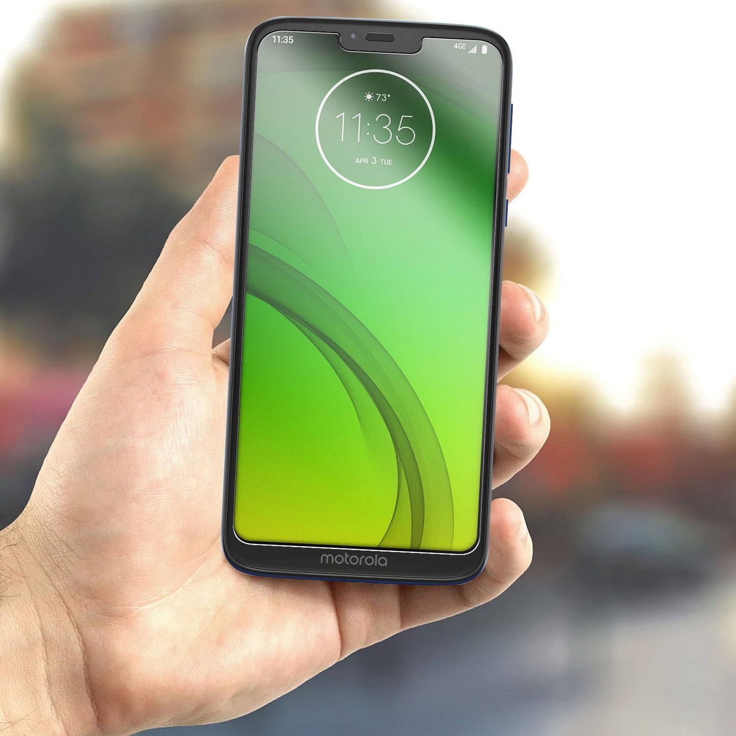 SGMOTG7PWR - Motorola Moto G7 Power, Cellet 0.3mm Premium Tempered Glass Screen Protector for Motorola Moto G7 Power (9H Hardness)