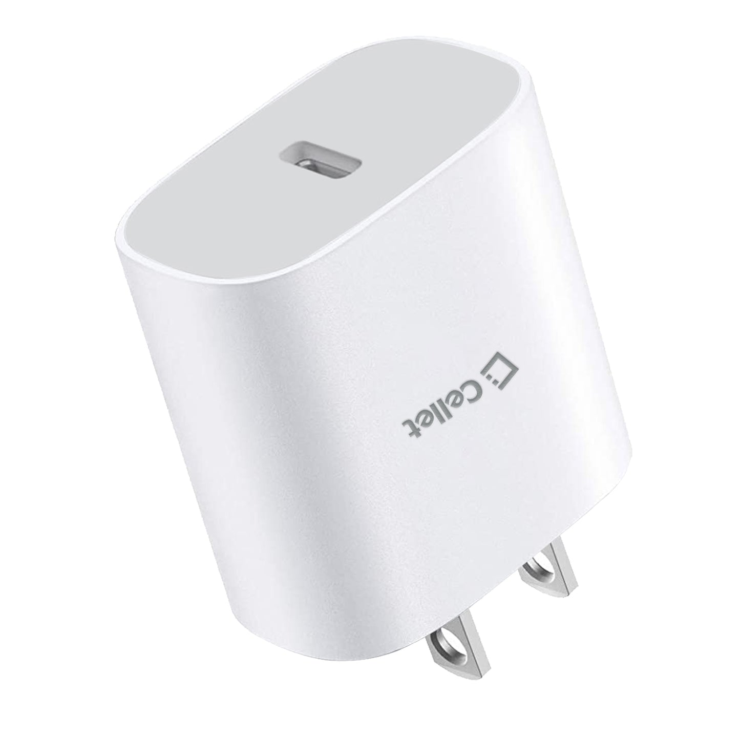 TCC18WWT - USB-C Home Charger, 18 Watt Type-C UL Certified Home Charger (Cable Sold Separately) Compatible to Samsung Galaxy Phone Tablets – White