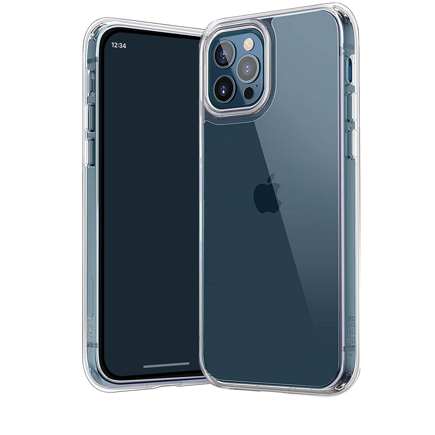 CCIPH12PC - iPhone 12 Pro, Slim Transparent Shockproof and Scratch Resistant Case for Apple iPhone 12 Pro by Cellet – Clear