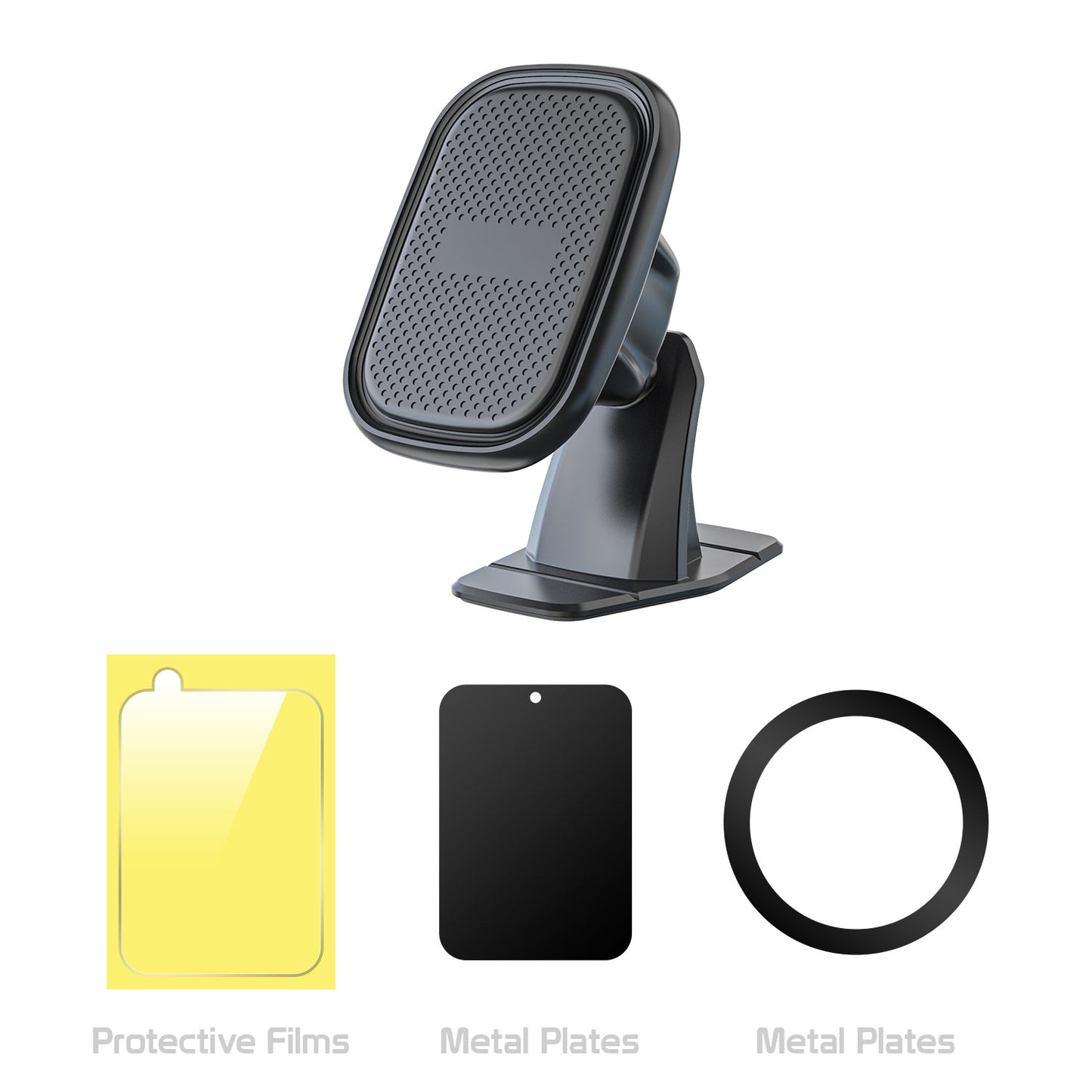 Magnetic Dashboard Mount, Extra Strength Magnetic Dashboard Mount Compatible to iPhone 14 Pro Max Plus, Galaxy Z Flip, Z Fold, Google Pixel, Moto