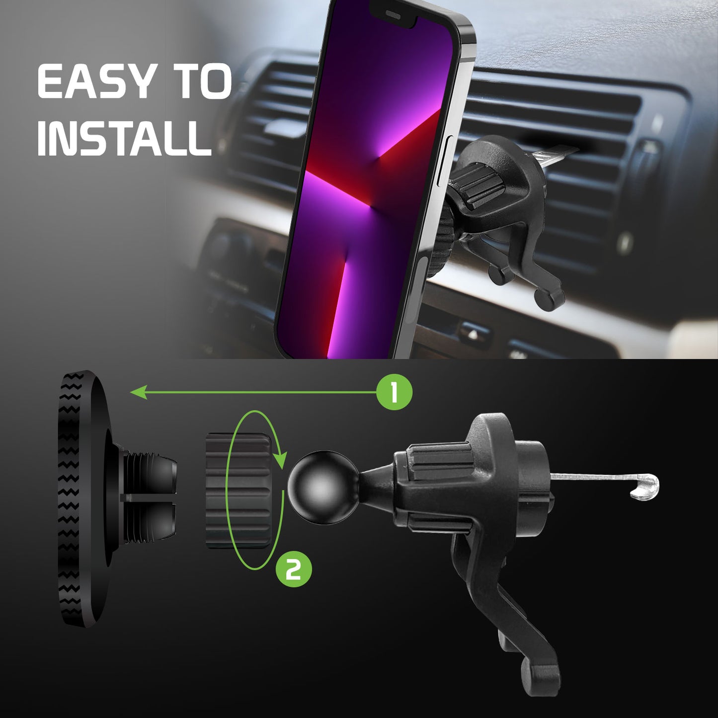 PHSKK35 - Magnetic Vent Phone Holder