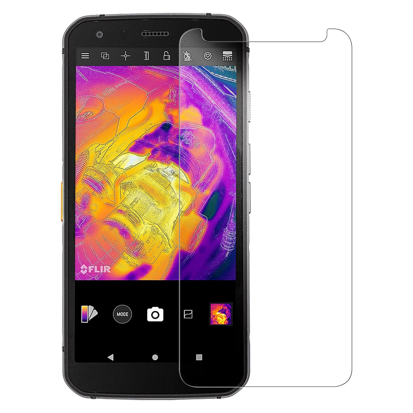 SGCATS62 - Cat S62 Tempered Glass Screen Protector, 9H Hardness - Cat S62