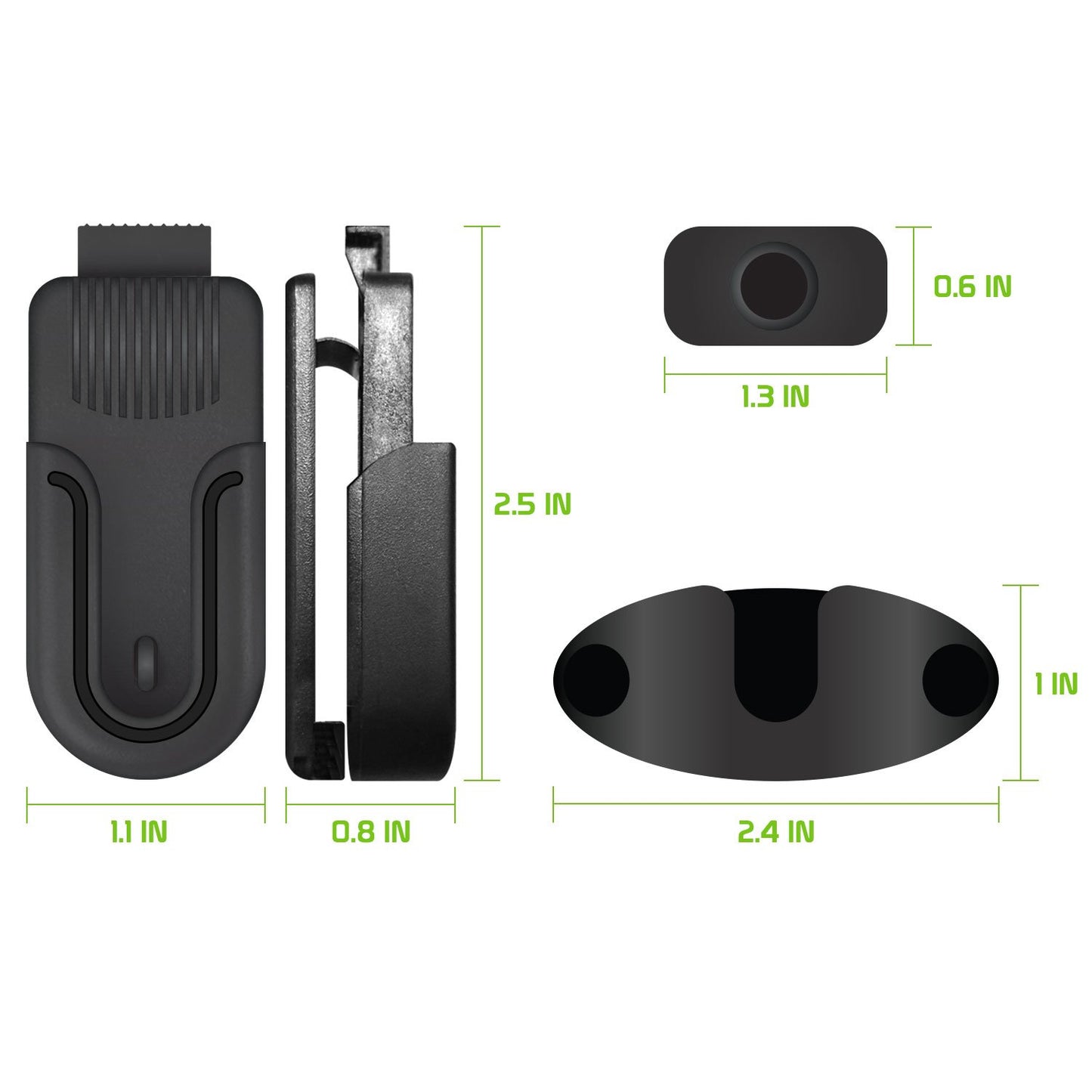 Universal Swivel Belt Clip for Car Mount, GPS Compatible for Apple iPhone 14 Pro Max Plus 13 12 11 iPad, iPods Samsung Galaxy Z Flip Z Fold