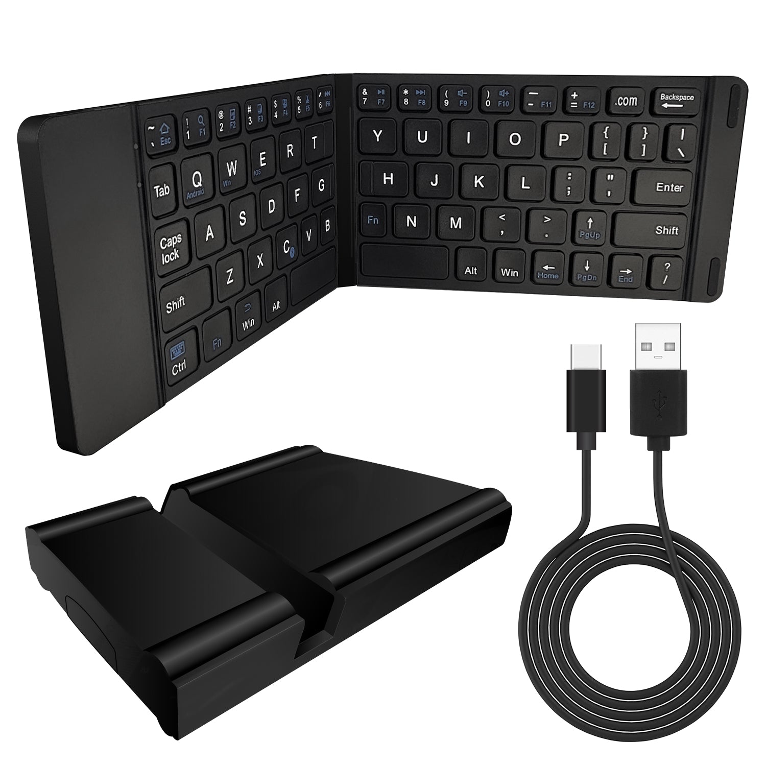 BKP200-Wireless Folding 3.0 Bluetooth Keyboard and Phone Stand