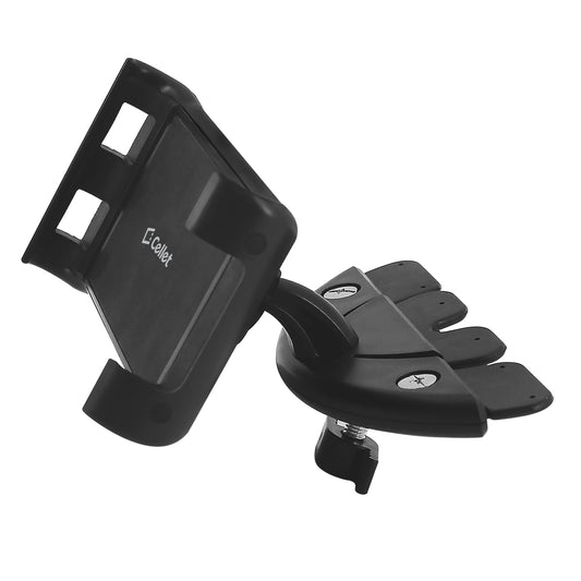 PHCDTAB-  Cellet Tablet CD Slot Mount – Universal Car Tablet Holder for iPad Pro, iPad Mini, Samsung Galaxy Tab, Kindle – Fits Devices Up to 6.8” Wide, 360° Rotation, Secure Lock & Stabilizing Knob