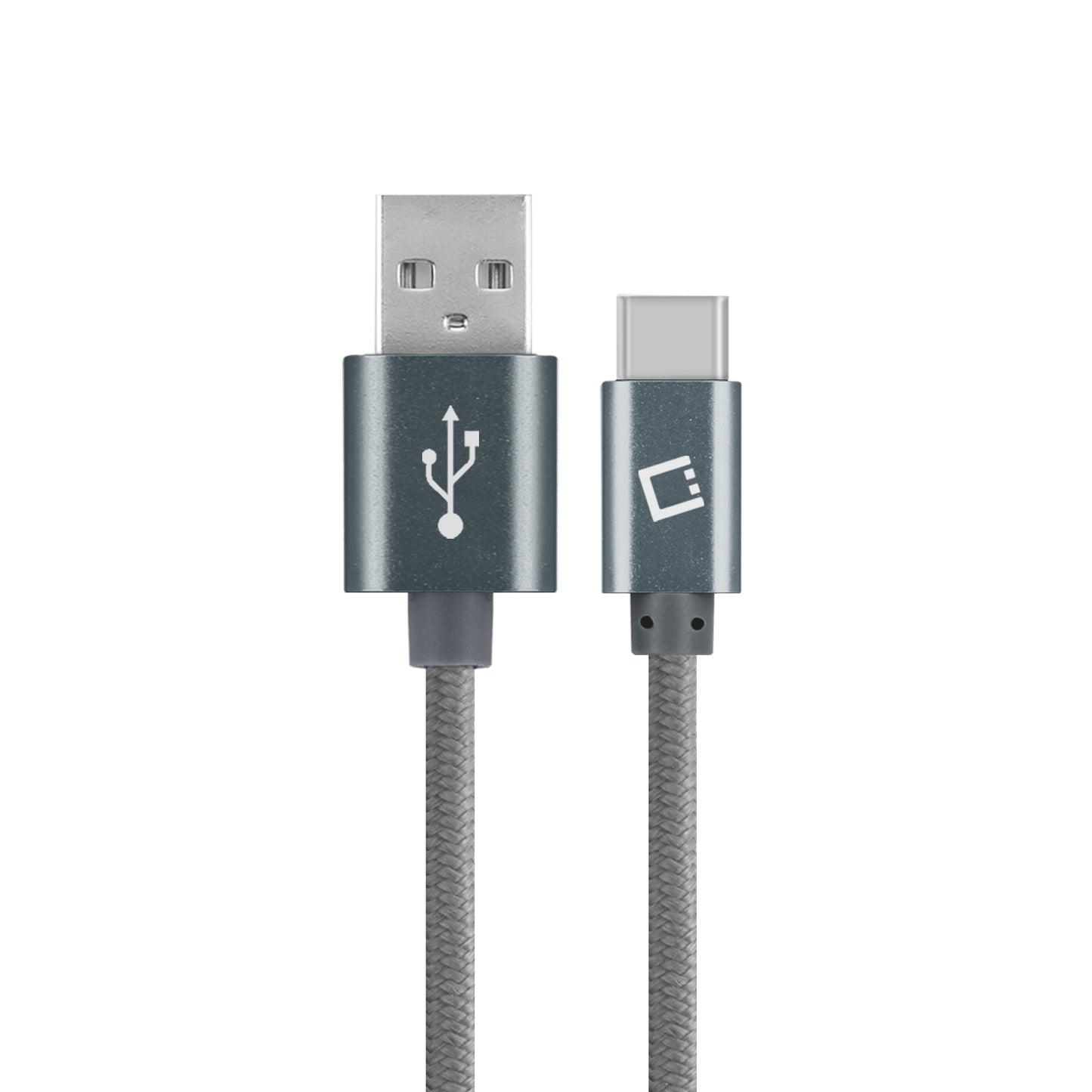 DCA620GY - Type-C Cable, Cellet 6ft (1.8m) Heavy Duty Nylon Braided USB-A to USB-C