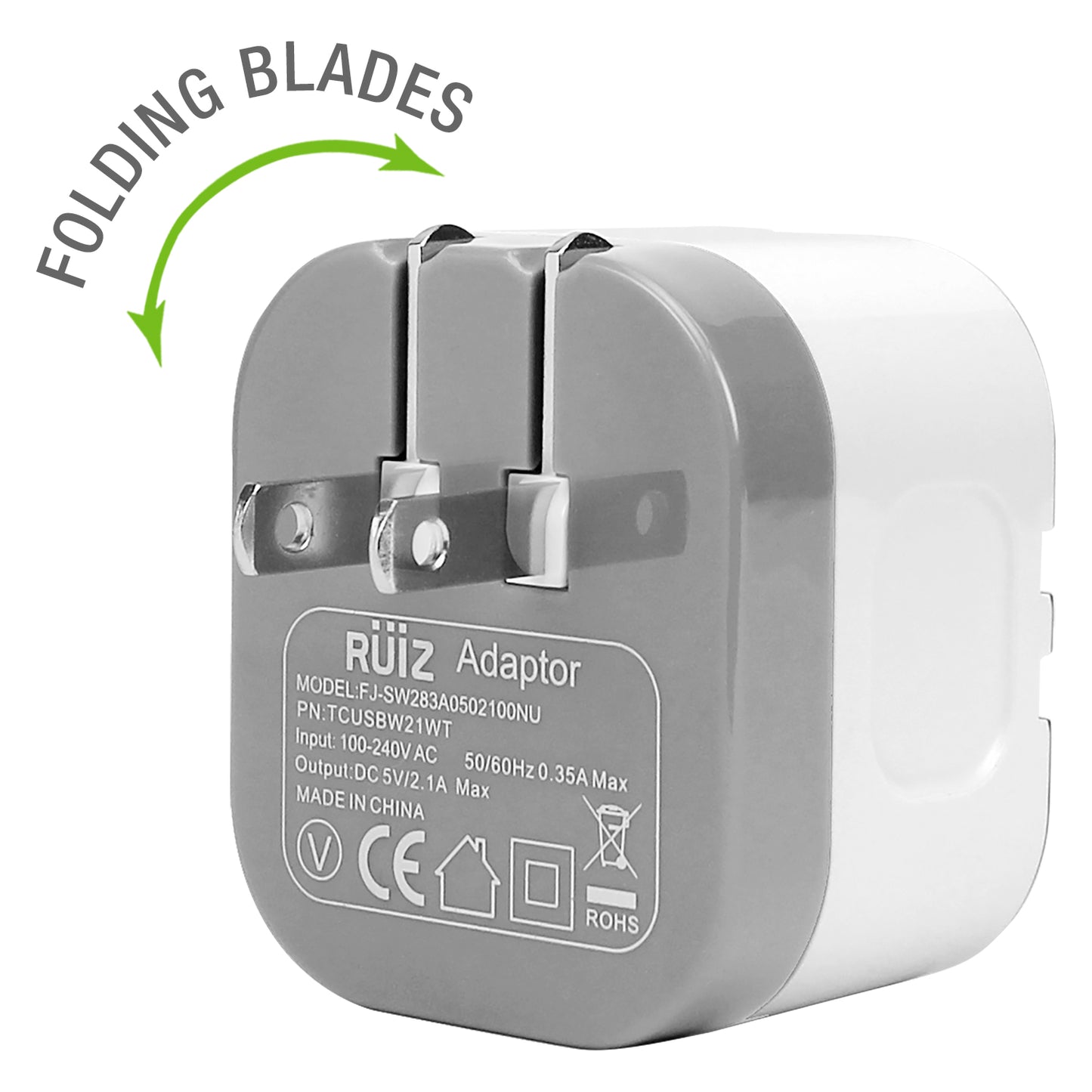 TCUSBW21WTM - Cellet 10 Watt/2.1 Amp Home Charger Compatible with Alcatel Go Flip, Go Flip 3, Go Flip V, Alcatel Cingular Flip 2/3, Alcatel MyFlip 2, QuickFlip, Smartflip 4052r 5044C & flip Micro USB Phone Charge