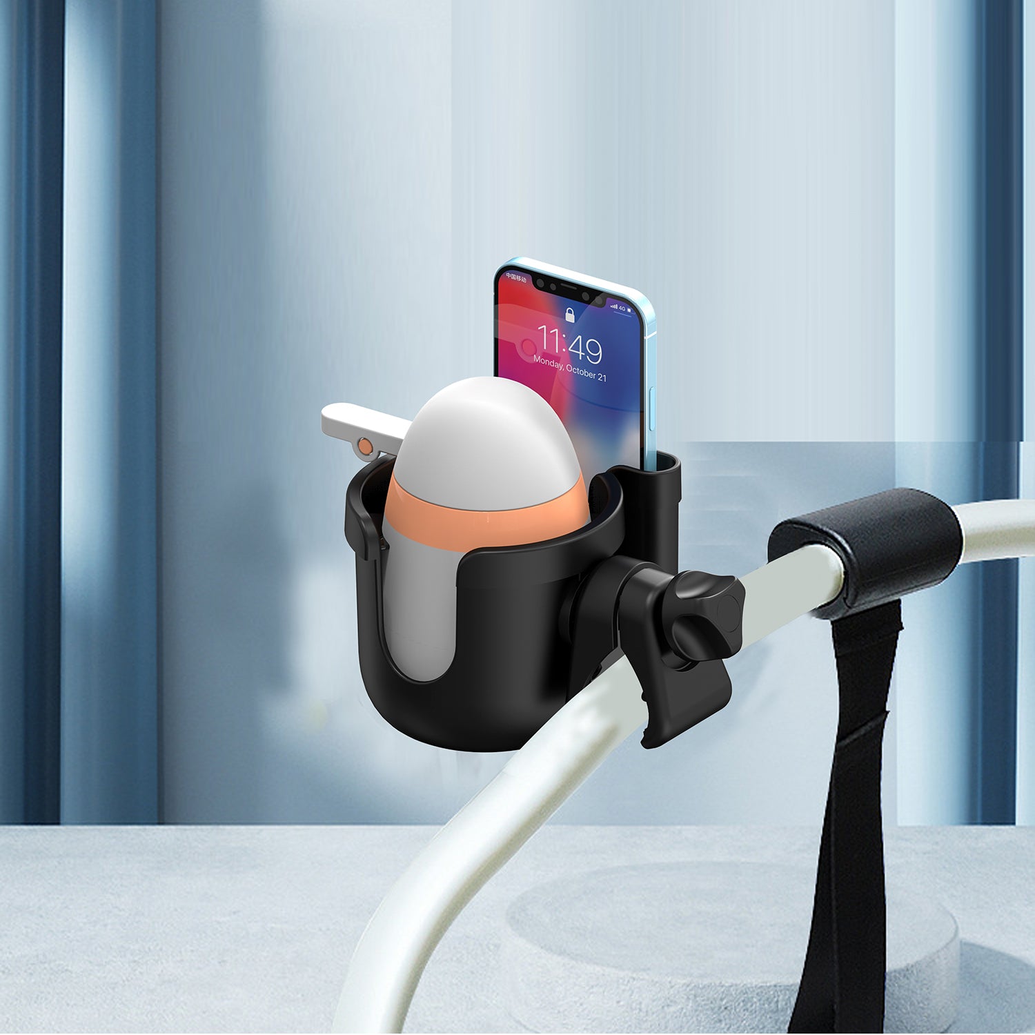 Pushchair phone holder on sale