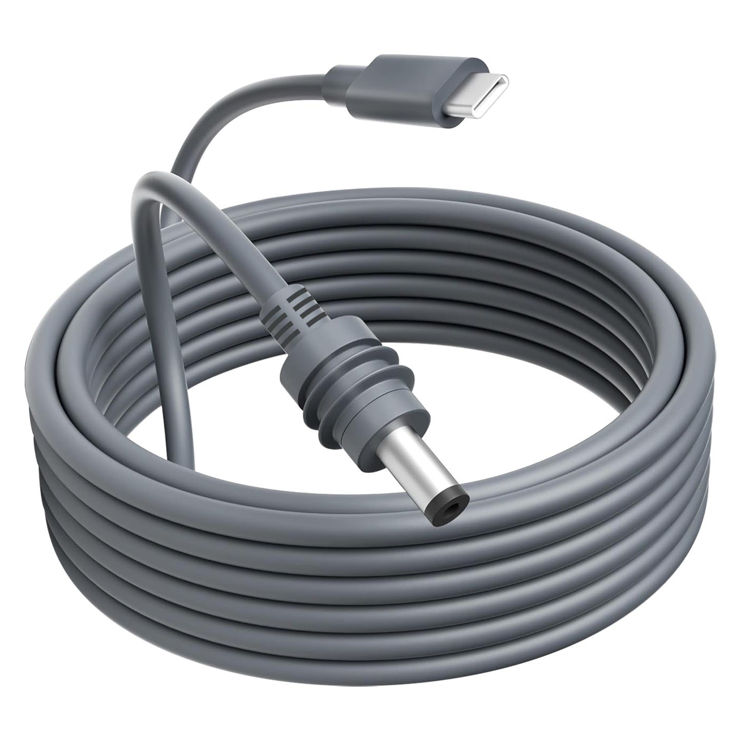 DASTRMINI5M - 5-Meter / 16-Feet Starlink Mini USB-C to DC Power Cable Cord 100W Input USB Type C to DC Cable, DC Power Cable Direct to USB-C for Starlink Mini Work with 100W+ PD Source Waterproof 18AWG (Copy)