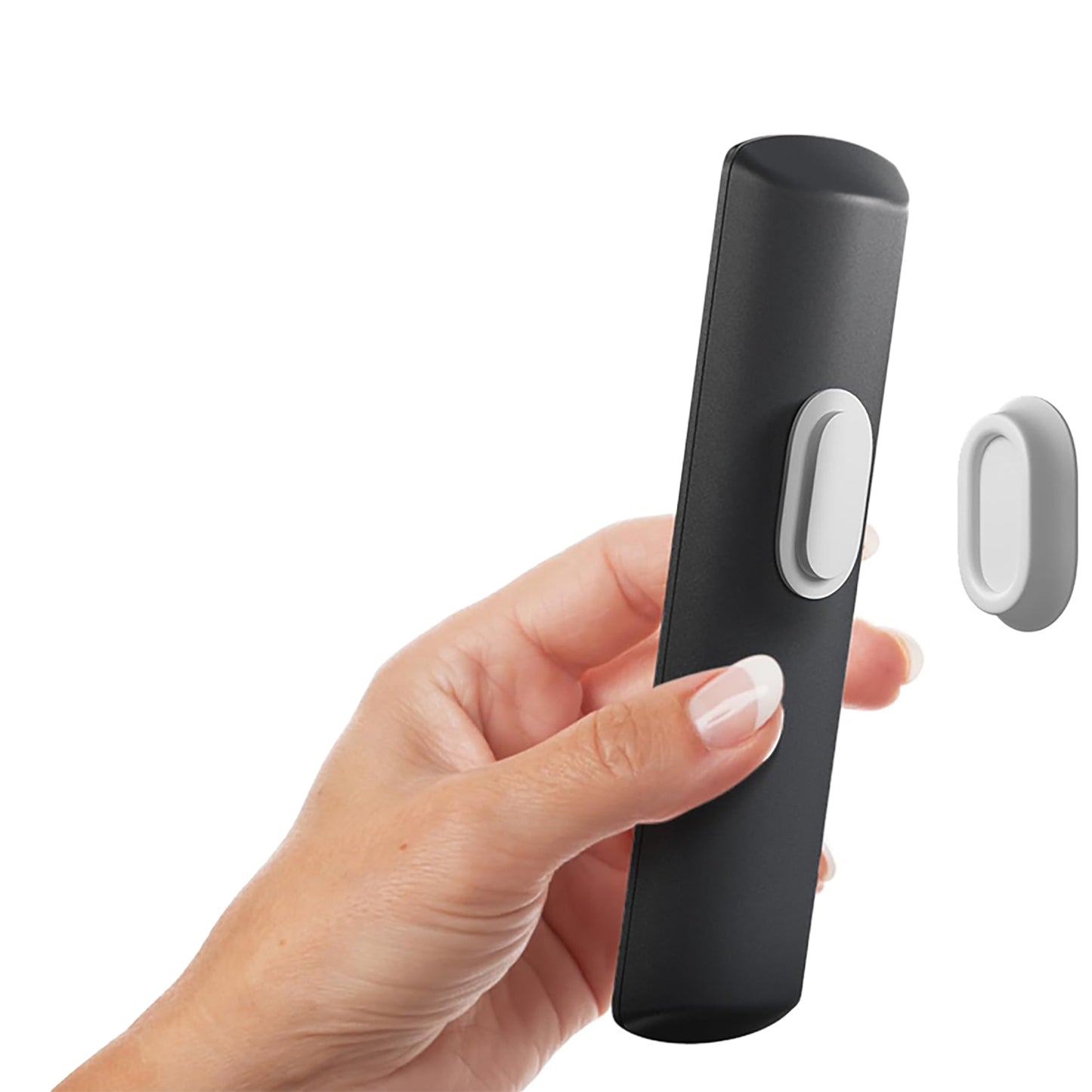 ACMR5 - Magnetic Remote Control Holder Wall Mount, 5 Pack Strong N52 Magnet Remote Organizer, Adhesive Mount for TV Remote, Air Conditioner, Fan, Game Controller & Home Gadgets – Black/Gray/White