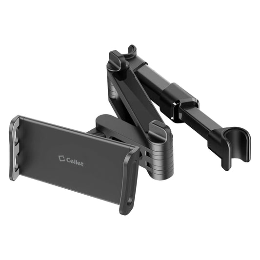 REAR SEAT HEADREST PHONE MOUNT - Black