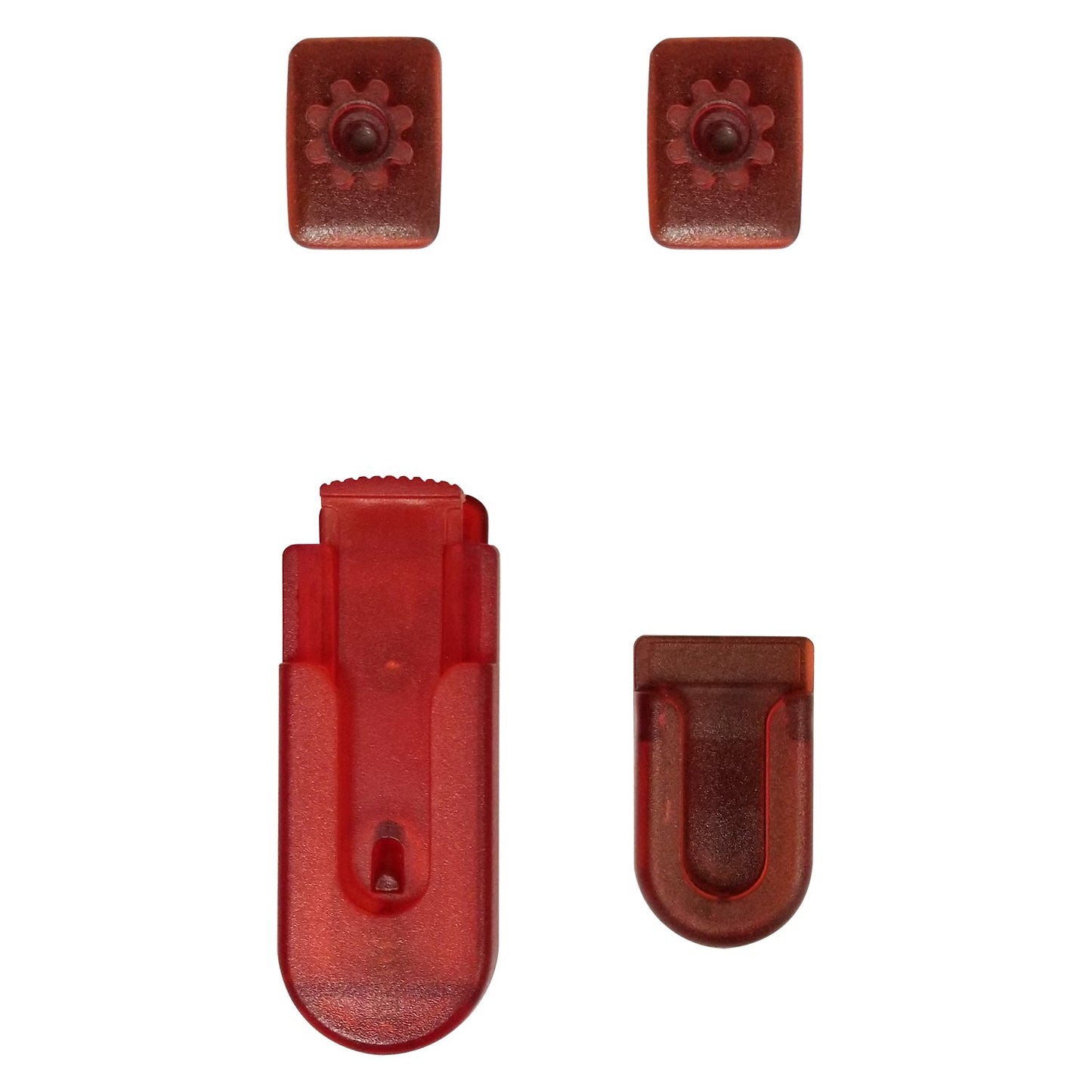GEAR4RED - Cellet Red Universal Swivel 4PC Gear Clip (4 in 1) - Sealed Clamshell Package