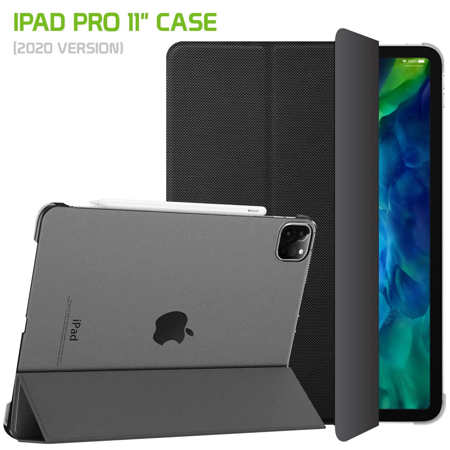 CCIPADPRO11 - iPad Pro 11" (2020) Heavy Duty Case with Auto Sleep/Wake Function