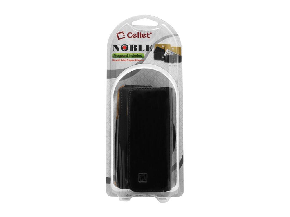NOBLE5TC - Cellet Noble Case For iPhone 5, 5s, SE + Proguard Case & Cellet Removable Spring Belt Clip