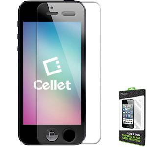 SGIPH5 - Tempered Glass Screen Protector for Apple iPhone 5/5s/5c (0.3mm) Cellet