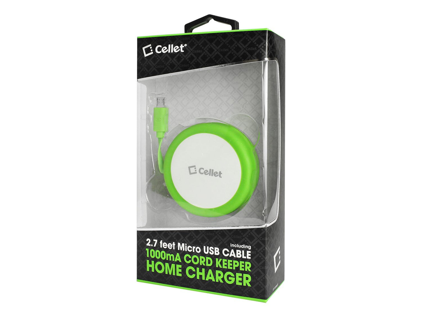 TMMICROGR - CELLET COMPACT MICRO CHARGER GREEN