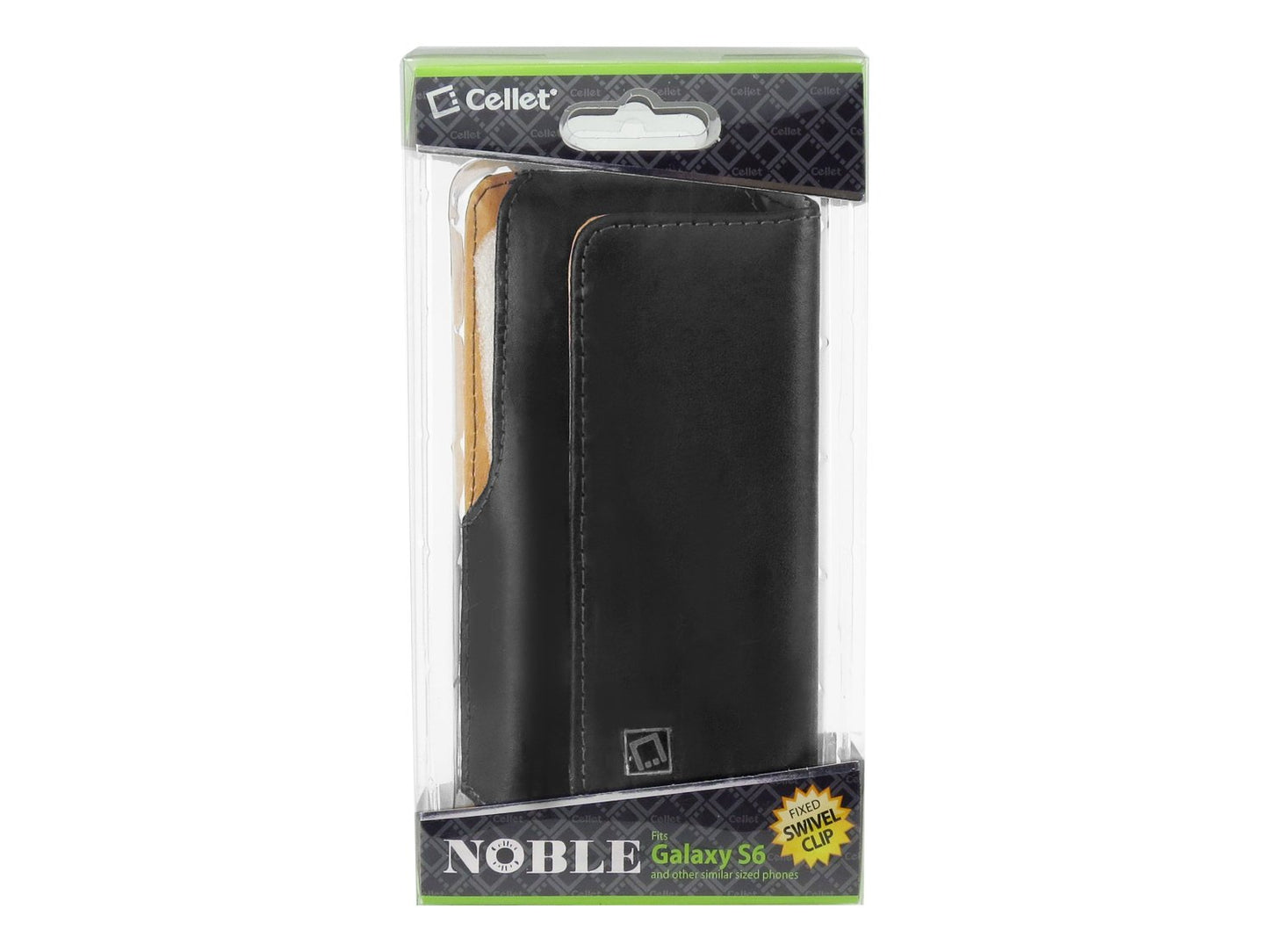 NOBLES6 - Cellet Noble Case for Samsung Galaxy S8 S7 S6, iPhone 8, 7, 6 with Fixed Heavy Duty 360 Degree Swivel Clip