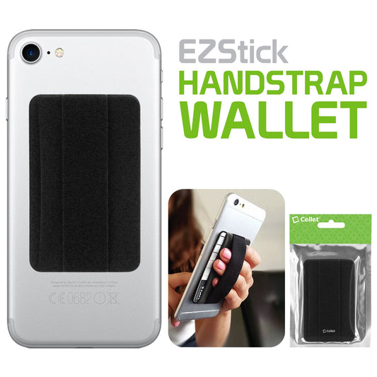 CRSLEEVBK - Cellet EZStick Handstrap Wallet
