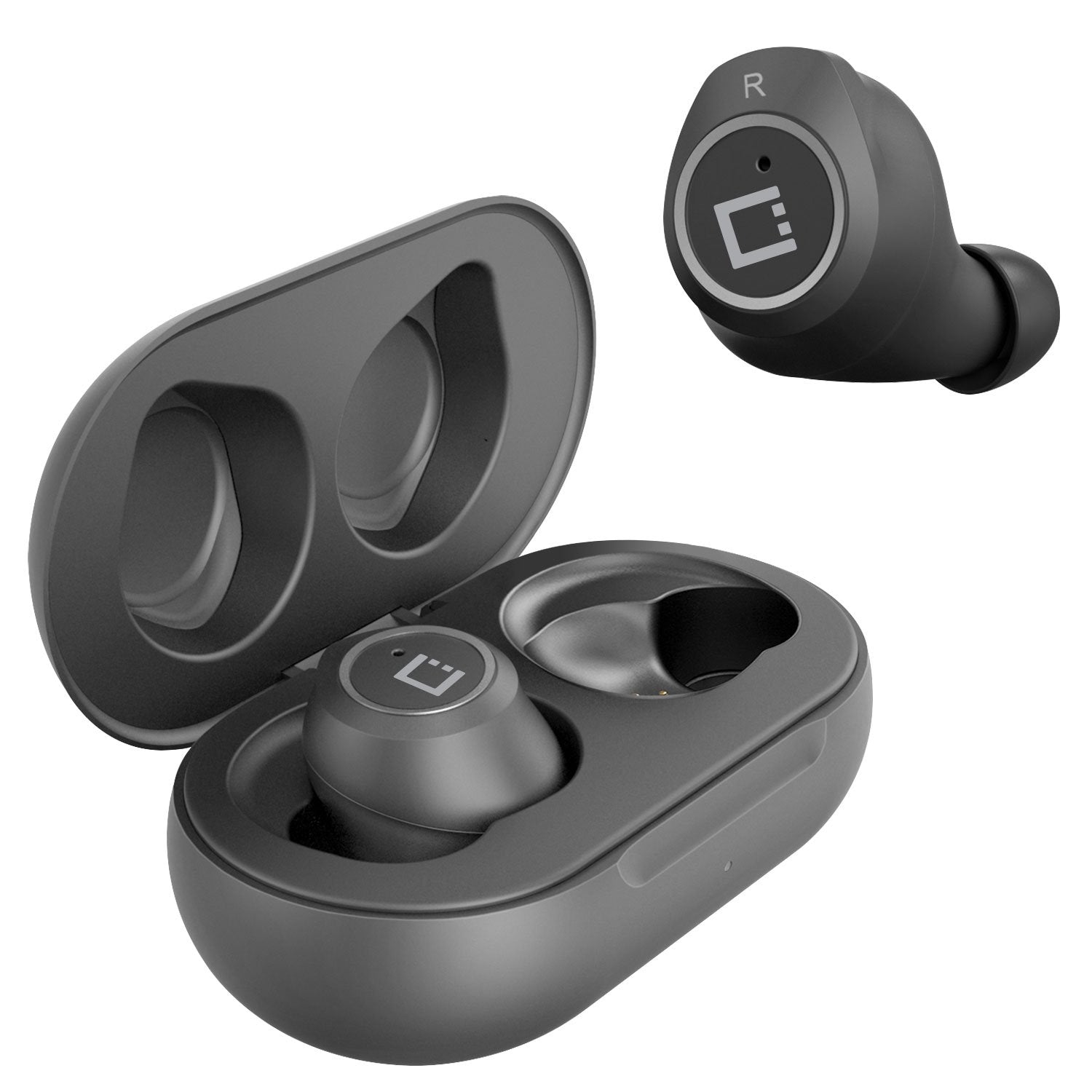 Celllet Cellet Wireless Earbuds, with Charging case, with USB-C Charging - Bla ...