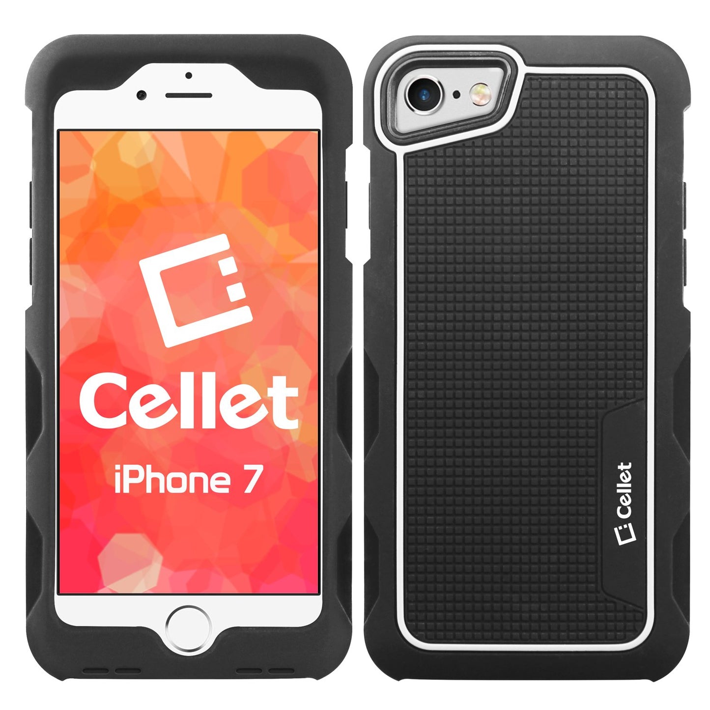 CCIPH72BK - iPhone 7 Case, Cellet Xtreme Silicon Case for Apple iPhone 8/7
