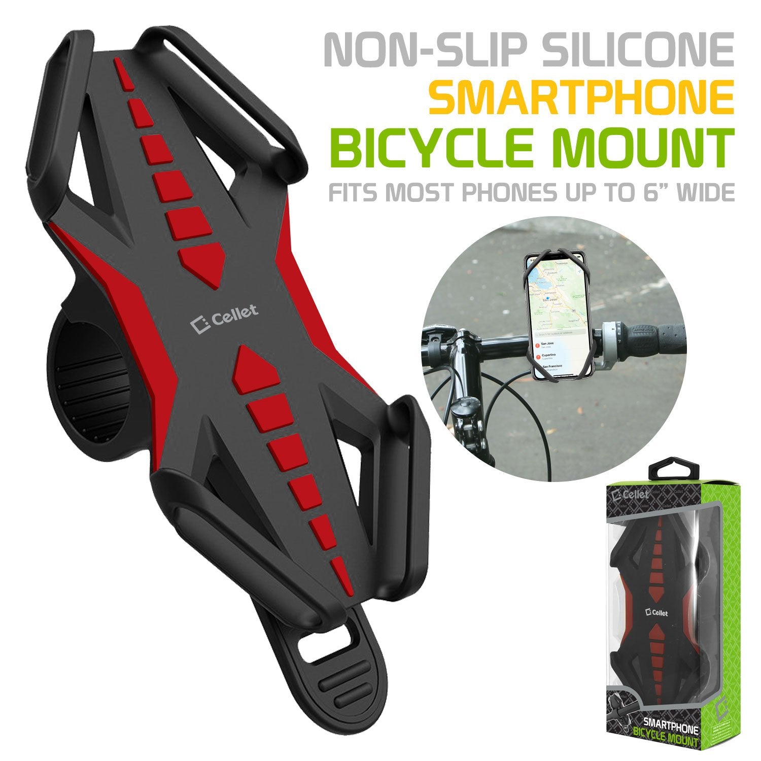 Iphone 8 plus bicycle 2024 mount