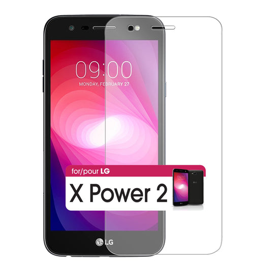 SGLGXPO2 - Premium Tempered Glass Screen Protector for LG X Power 2 (0.3 mm) - by Cellet