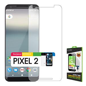 SGGOOPK2 - Premium Tempered Glass Screen Protector for Google Pixel 2 (0.3 mm) - by Cellet