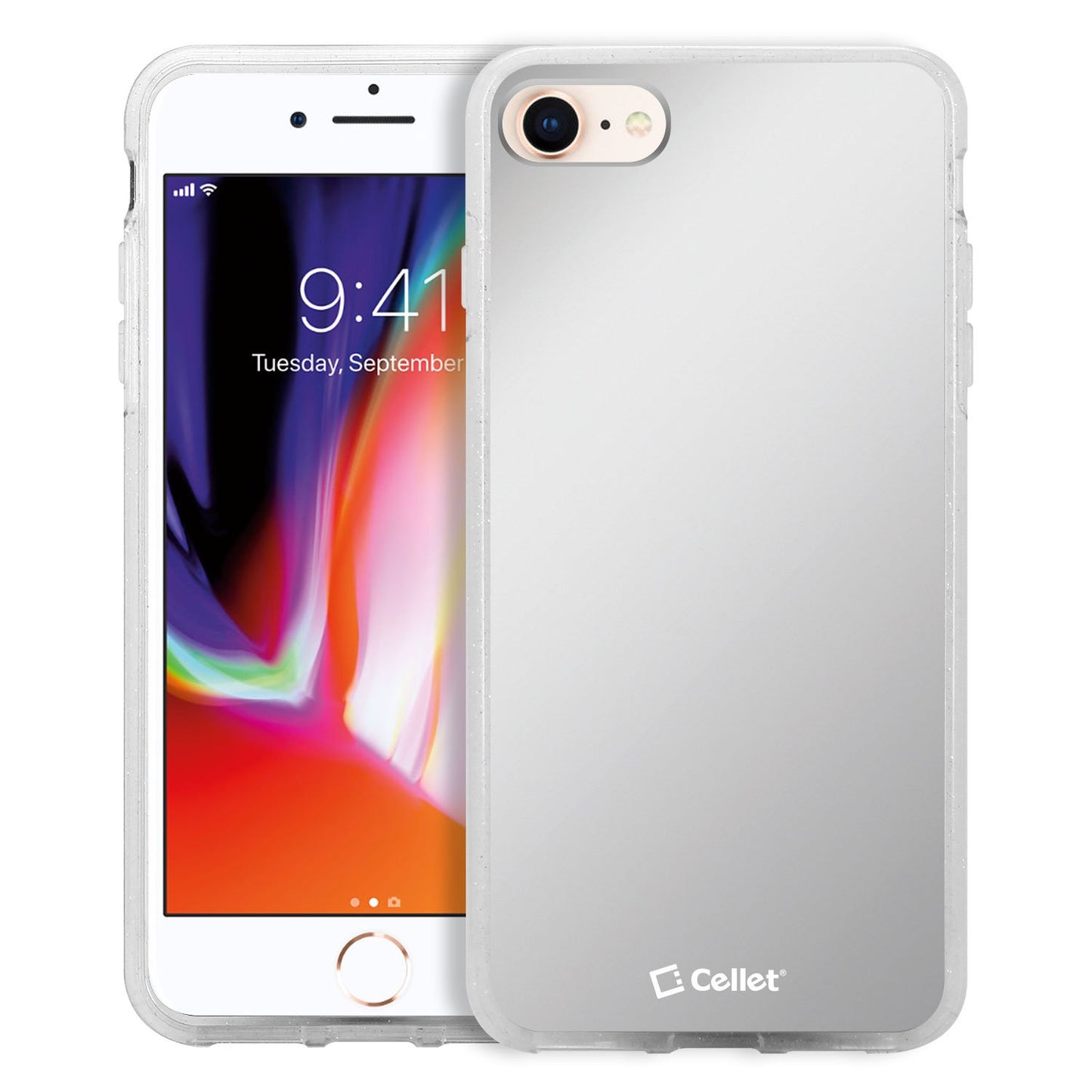 CCIPH8MIR - Apple iPhone 8 Case Protector With Vanity Mirror, Shockproof & Scratch Resistant