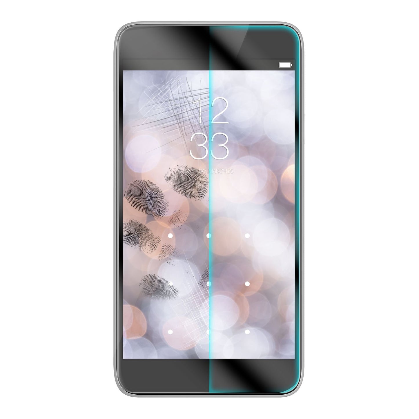 SAIPHX -Anti Glare Glass Screen Protector, Tempered Glass 9H - iPhone X