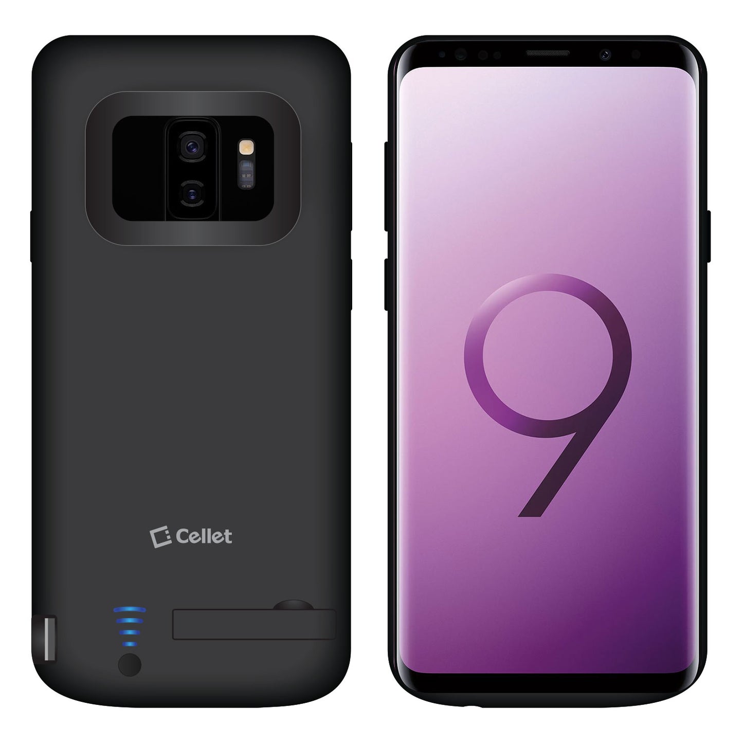 Battery Case for Samsung Galaxy S9+, Rechargeable Power Case for Samsung Galaxy S9 Plus