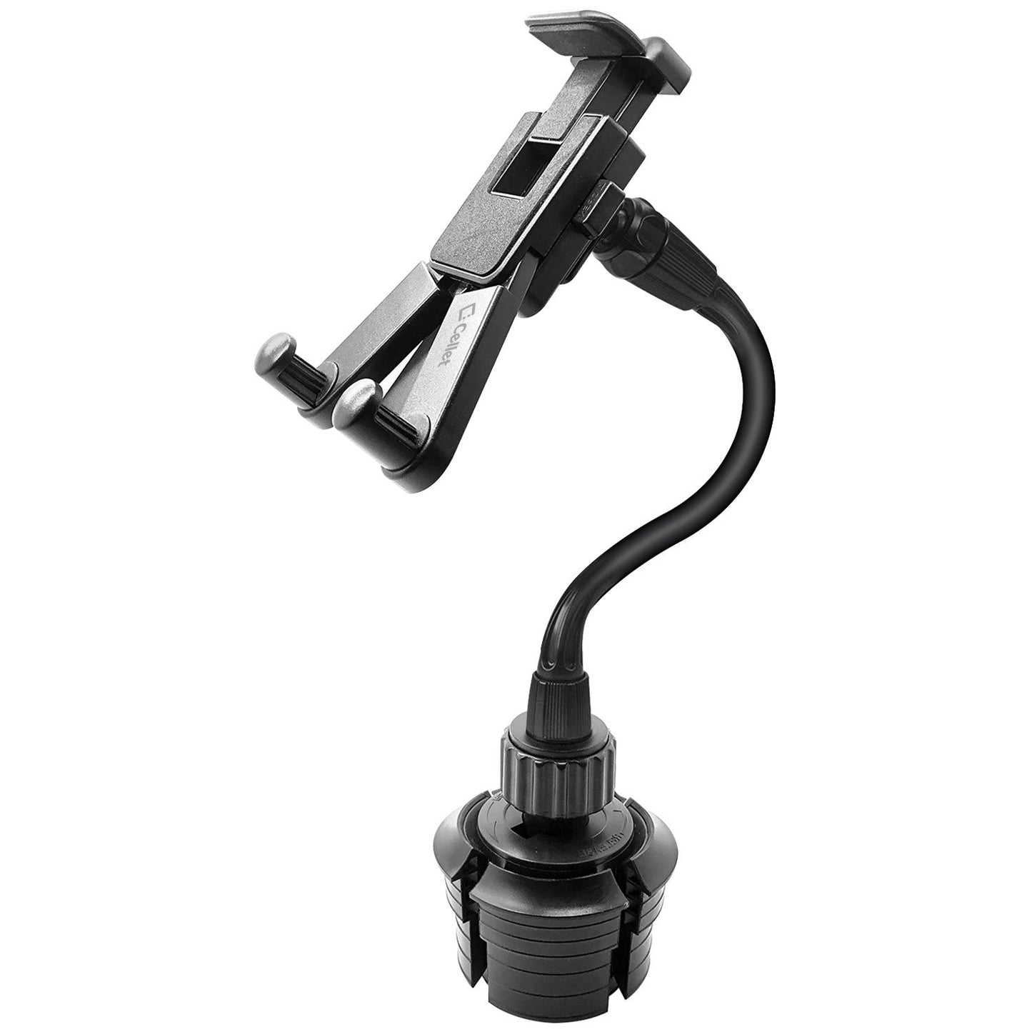 PH670G - Heavy Duty Tablet Mount, Cup Holder Mount with Flexible Gooseneck and 360 Degree Rotation for Tablets by Cellet