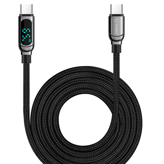 DCDCDISPBK - Phone Charging USB-C Cable, 3.3 ft. USB-C to USB-C with Digital Display Cable Compatible to Galaxy Z Fold Z Flip S22, Google Pixel, Moto