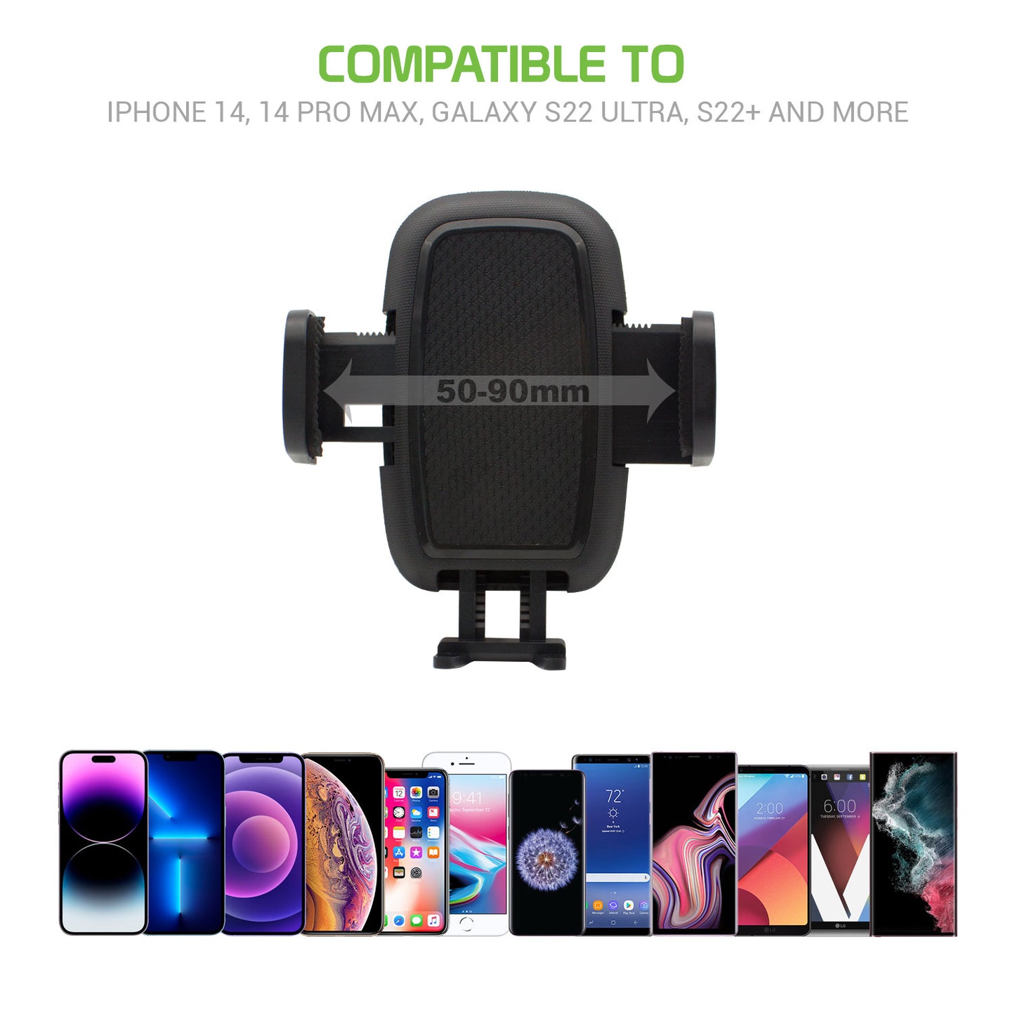 Air Vent Mount for Tesla Model 3 & Model Y Compatible to iPhone 14, 14 Pro Max, Galaxy S22 Ultra, S22+ and More