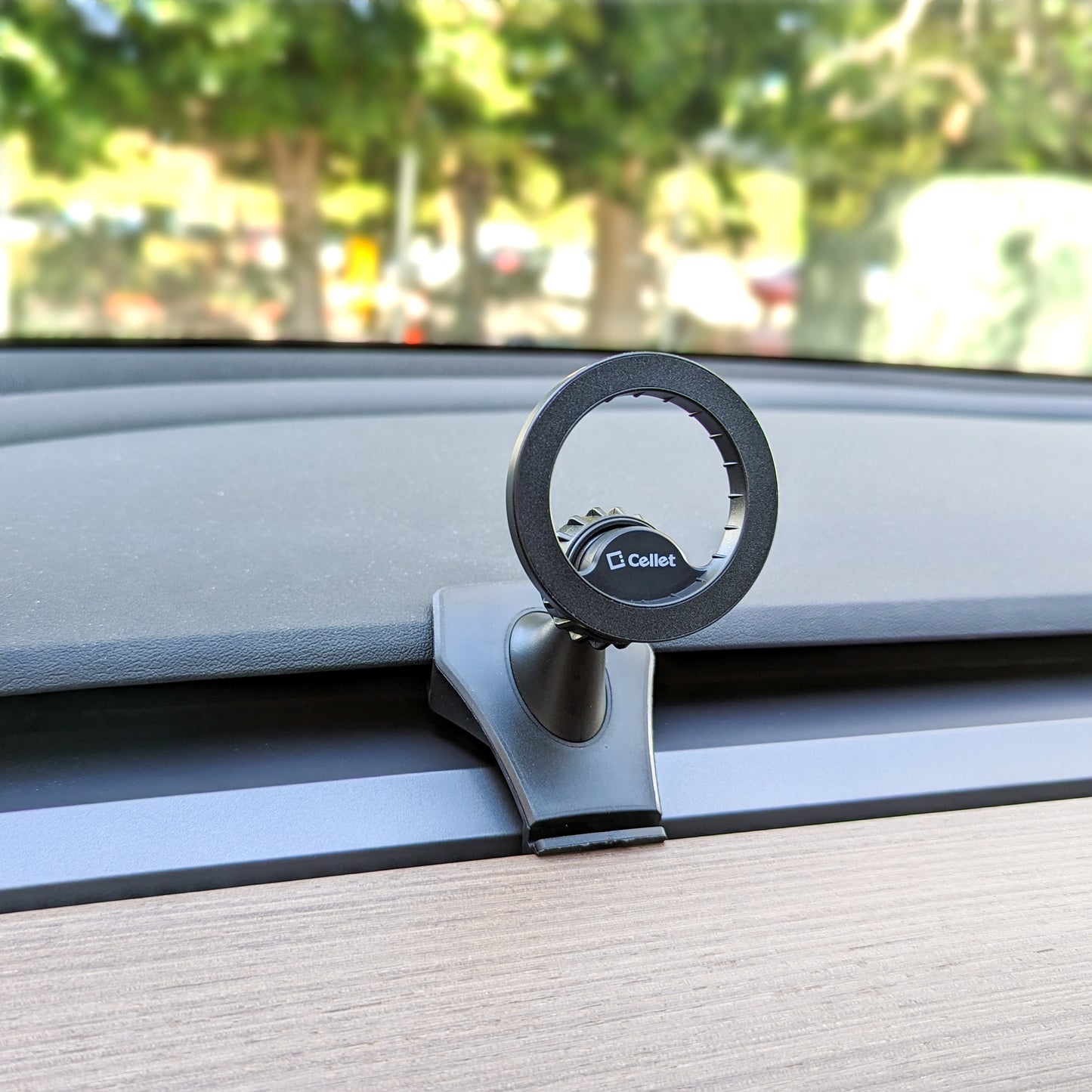 Magnetic Air Vent Phone Mount, Magnetic Ring Phone Holder Compatible for Tesla Model 3 & Tesla Y